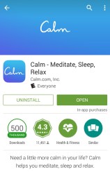 Calm app
