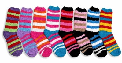 Fuzzy Socks by Debra Weitzner on Amazon