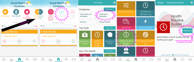 Steps to add Routine Builder